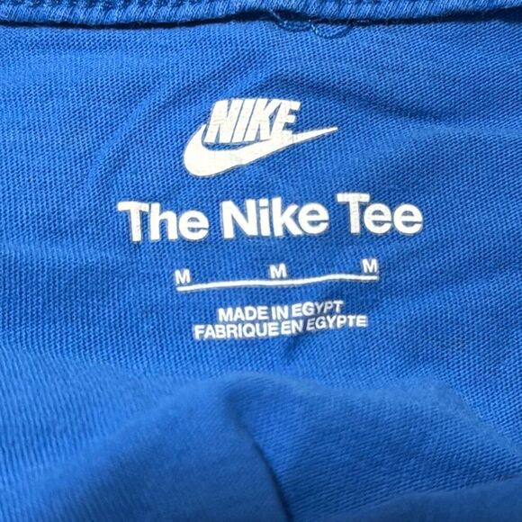 Nike Swoosh Embroidered Logo Tee M - Picture 4 of 5